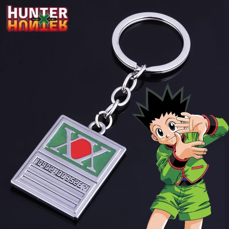 hunter x hunter -  porte clef permis hunter