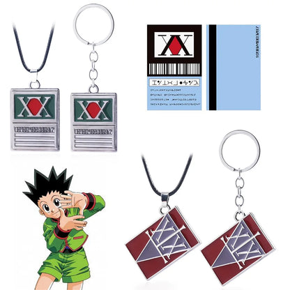 hunter x hunter -  porte clef permis hunter