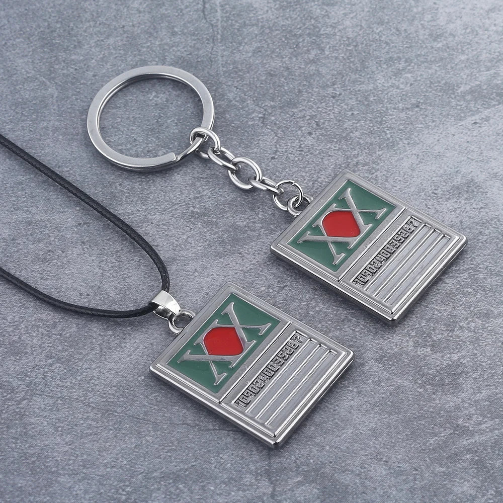 hunter x hunter -  porte clef permis hunter