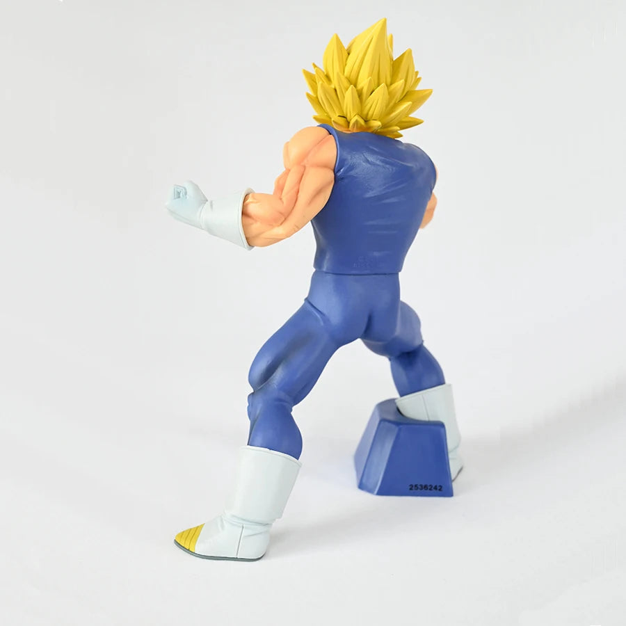 dragon ball z - figurine majin vegeta(contre goku) 19cm