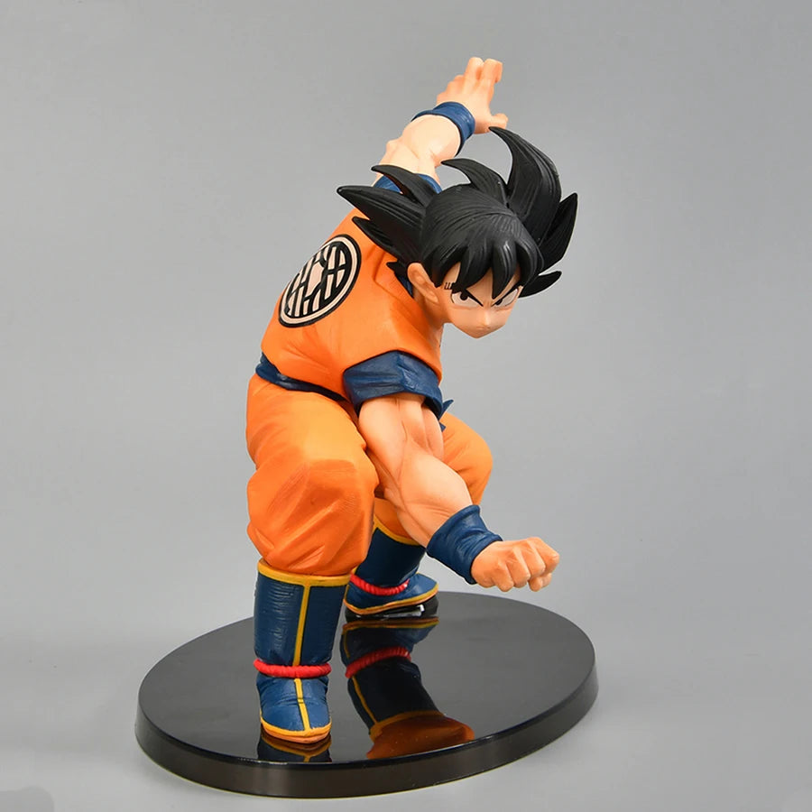 dragon ball z - figurine goku (arc sayan) 11cm