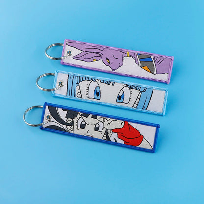 dragon ball z - porte clef personnage dbz