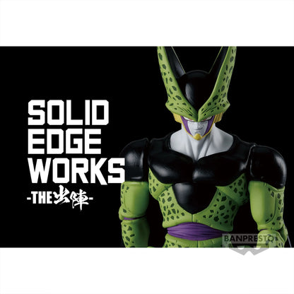 dragon ball Z - figurine cell (forme parfait) solid edge works 20cm