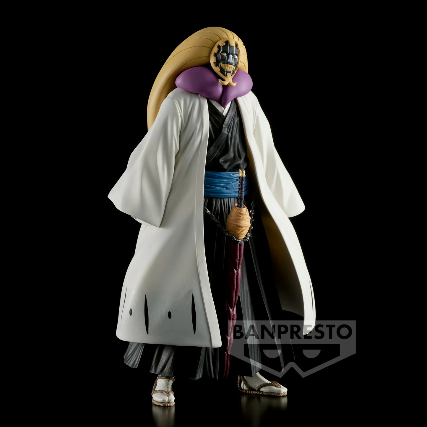 bleach - figurine mayuri kurotsuchi solid and souls 16cm