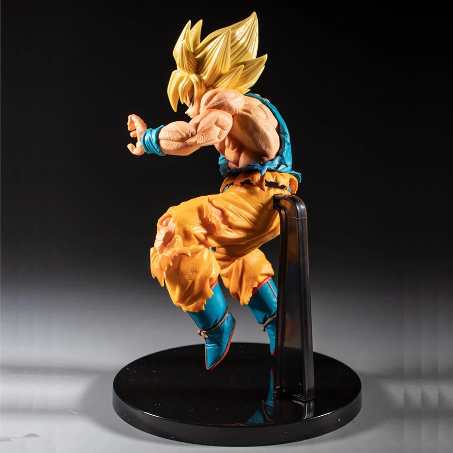 dragon ball z - figurine goku super sayan 15cm