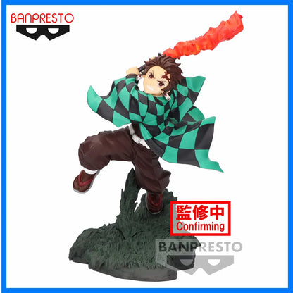 demon slayer - Figurine Kamado Tanjiro Combinaison Battle 9cm