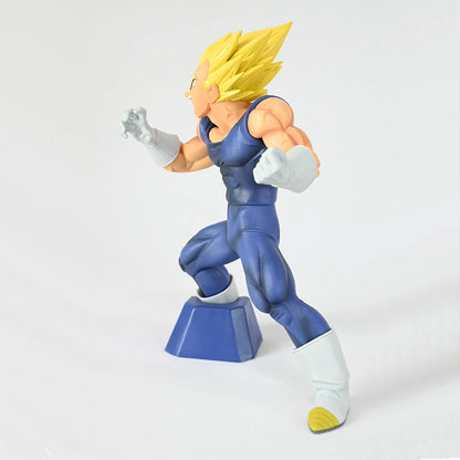 dragon ball z - figurine majin vegeta(contre goku) 19cm