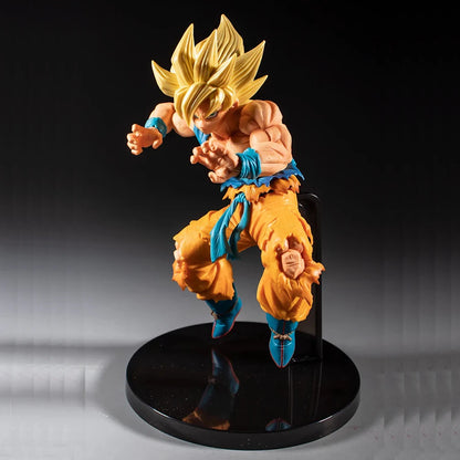 dragon ball z - figurine goku super sayan 15cm