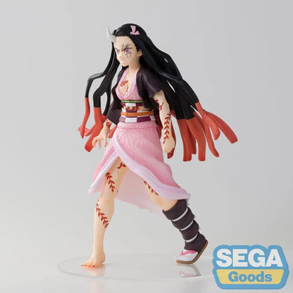 demon slayer - Figurine Nezuko Kamado Demon Form Advancing Verion Sega 21cm