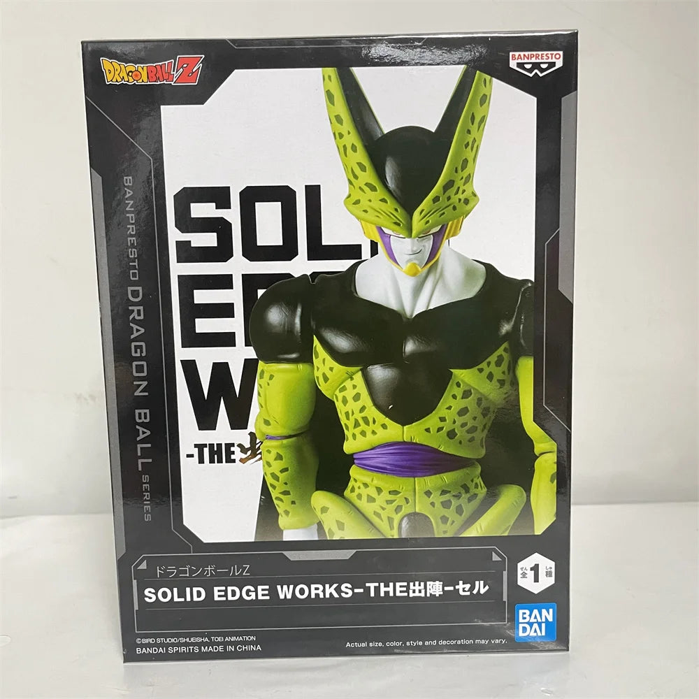 dragon ball Z - figurine cell (forme parfait) solid edge works 20cm