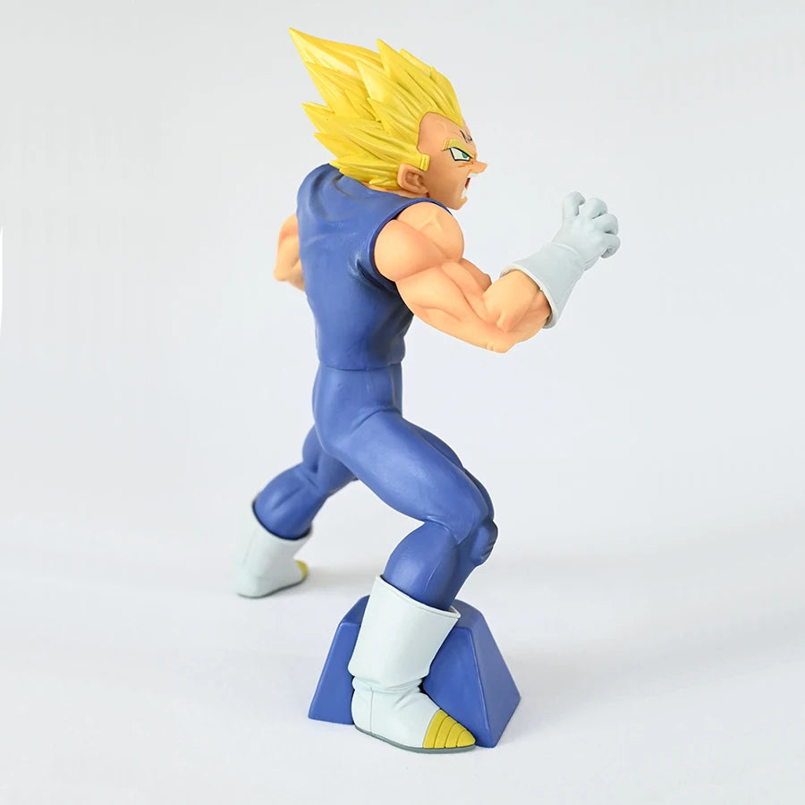 dragon ball z - figurine majin vegeta(contre goku) 19cm