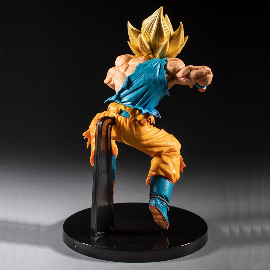 dragon ball z - figurine goku super sayan 15cm